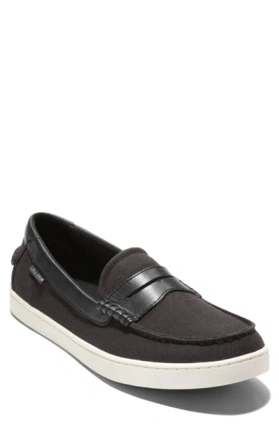 Cole Haan Nantucket 2.0 Penny Loafer In Black Canvas