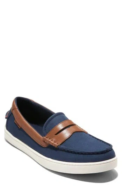 Cole Haan Nantucket 2.0 Penny Loafer In Blue