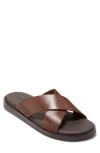 Cole Haan Nantucket Cross Strap Sandal In Woodbury / Java