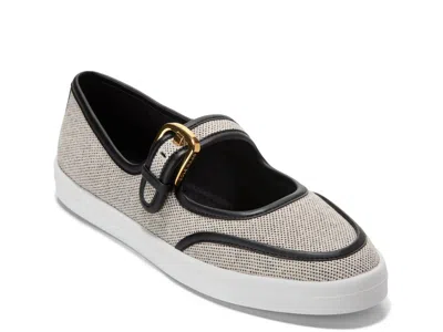 Cole Haan Nantucket Drift Mary Jane Flat In Black