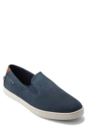 Cole Haan Nantucket Deck Slip-on In Navy Blazer Nubuck/ Ivory