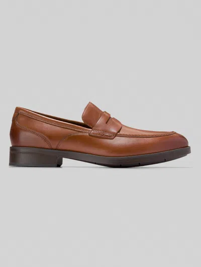 Newmark Grand Penny Loafers British In Brown from The Men's Wearhouse