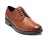 Cole Haan Newmark Grand Plain Toe Oxford In Brown