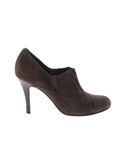 Pre-owned Cole Haan Nike Heels In Brown