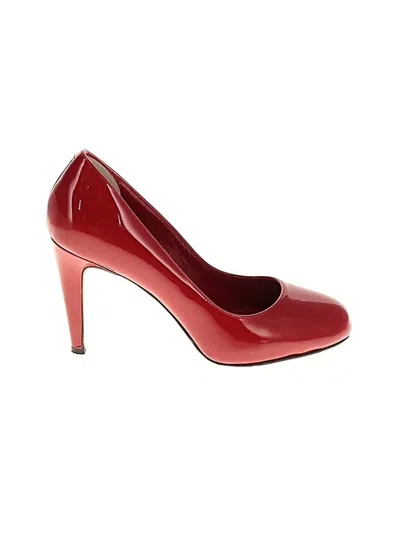 Pre-owned Cole Haan Nike Heels In Red