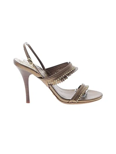 Pre-owned Cole Haan Nike Sandals In Gold