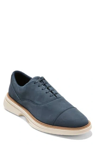 Cole Haan Og Cityspectre Cap Toe Oxford In Blue