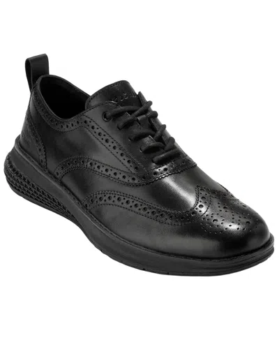 Cole Haan Og Enrgyweave Wing Leather Oxford In Black