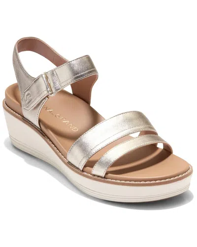 Cole Haan Og Peyton Flatform Leather Sandal