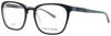 Cole Haan Rectangle-frame Glasses In Black