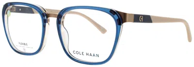 Cole Haan Optical Glasses Black In Blue