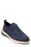 Cole Haan Grand Evolution Stitchlite Lace Up Oxfords In Navy Blazer/ivory/natural