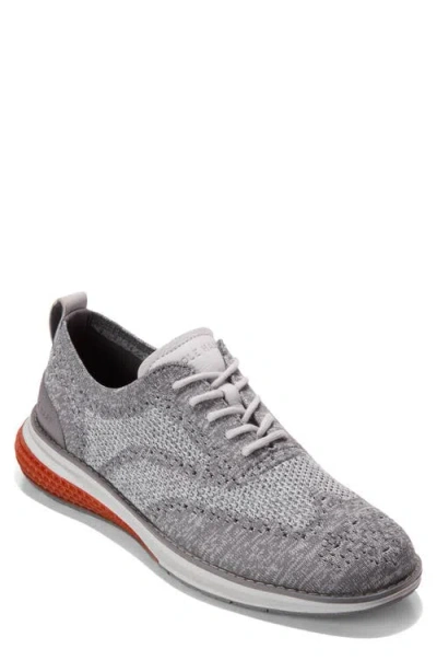 Cole Haan Original Grand Energyweave Stitchlite™ Oxford In Quiet Shade/micro Chip