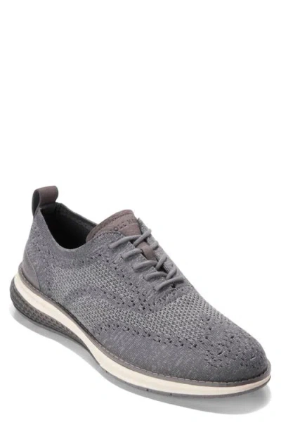 Cole Haan Original Grand Energyweave Stitchlite™ Oxford In Stormcloud/ironstone/ivory