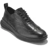 Cole Haan Original Grand Energyweave Wingtip Oxford In Black/black/black