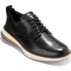 Cole Haan Originalgrand Energyweave Plain Toe Oxford In Black/ivory/paloma