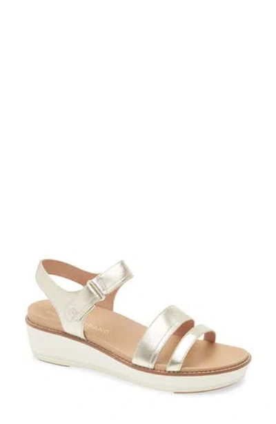 Cole Haan Originalgrand Peyton Flatform Sandal (women In Gold
