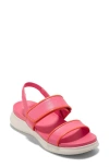 Cole Haan Originalgrand Peyton Flatform Wedge Sandal In Cameo Rose