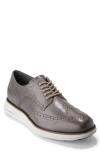 Cole Haan Orignalgrand Remastered Wingtip Derby In Pavement/ivory