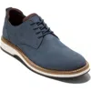 Cole Haan American Classics Montrose Plain Toe Derby In Blue