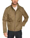Cole Haan Packable Rain Jacket In Brown
