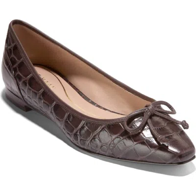 Cole Haan Paget Ballet Flat In Brown