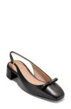 Cole Haan Patsy Bow Slingback Pump In Black
