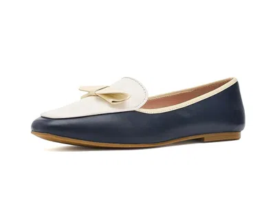 Cole Haan Payson Soft Bow Loafers In Blue