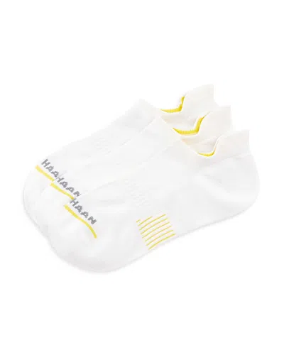 Cole Haan Performance Lightweight Low Cut Socks In White