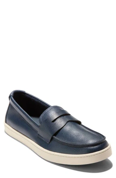 Cole Haan Pinch Penny Loafer In Blue