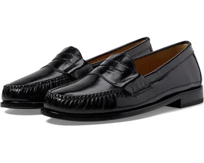 Cole Haan Pinch Penny Loafer Men's 7 Black Leather Moc Toe Casual Shoes Zogg23