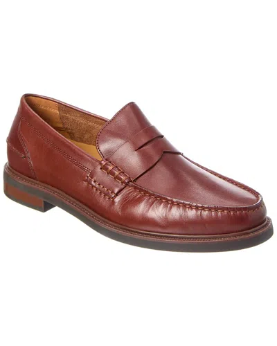 Cole Haan Pinch Prep Leather Penny Loafer In Brown