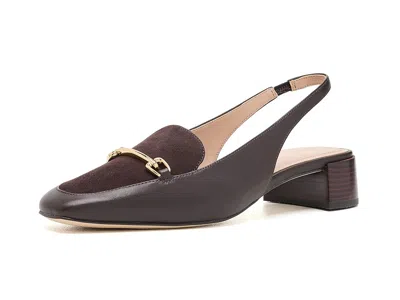 Cole Haan Polara Slingback Pumps High Women's Heels Dark Chocolate Leather: 9.5 B - Medium