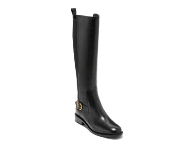 Cole Haan Prue Riding Boot In Black