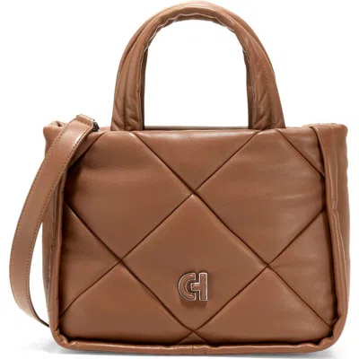 Cole Haan Quilted Leather Top Handle Tote Bag In Pattern