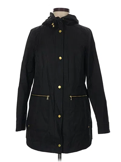 Pre-owned Cole Haan Raincoat In Black