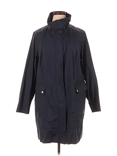 Pre-owned Cole Haan Raincoat In Blue