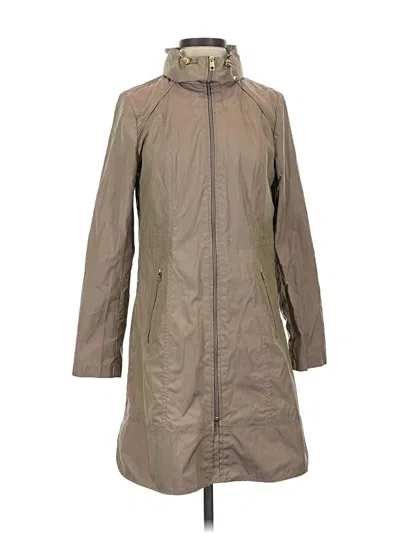 Pre-owned Cole Haan Raincoat In Brown