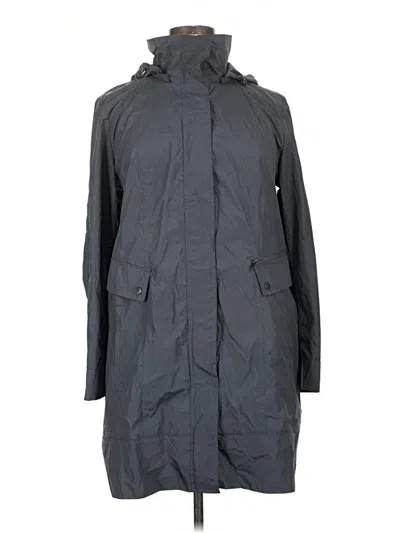 Pre-owned Cole Haan Raincoat In Gray