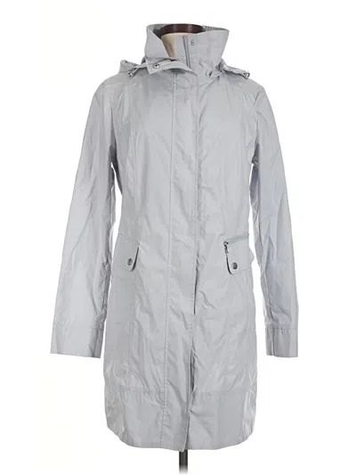 Pre-owned Cole Haan Raincoat In Gray