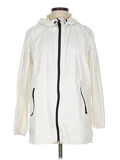Pre-owned Cole Haan Raincoat In White