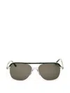 Cole Haan Ch6504 Rectangular Acetate Sunglasses In Multi