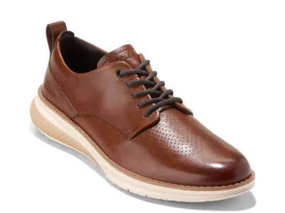 Cole Haan Originalgrand Energy Weave Plain Toe Oxford In Brown