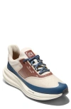 Cole Haan Men's Øriginal Grand Quadstar Running Sneakers - Beige Size 12 In Ancient Scroll/scotch/ivory
