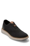 Cole Haan Øriginalgrand Remastered Stitchlite™ Oxford In Black-british Tan-silver Lining Stitchlite