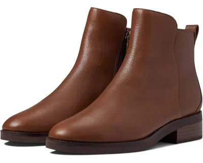 Cole Haan River W26414 Boots Women's Tan Leather Ankle Chelsea Bootie Jobb1367 In Brown