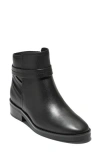 Cole Haan Rosalyn Waterproof Ankle Strap Bootie In Black