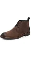 Cole Haan Roundhill Grand Chukka Boots Ch Dark Chocolate Nubuck In Black