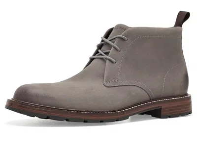 Cole Haan Roundhill Grand Chukka Boots Cowboy Boots Steel Gray Nubuck/light Natural Waterproof: 8 D - Medium, 