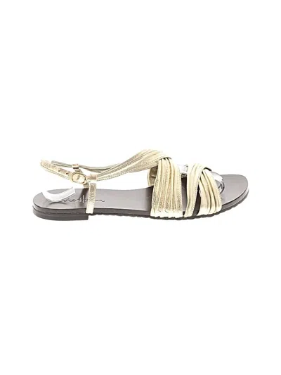 Pre-owned Cole Haan Sandals In Gold